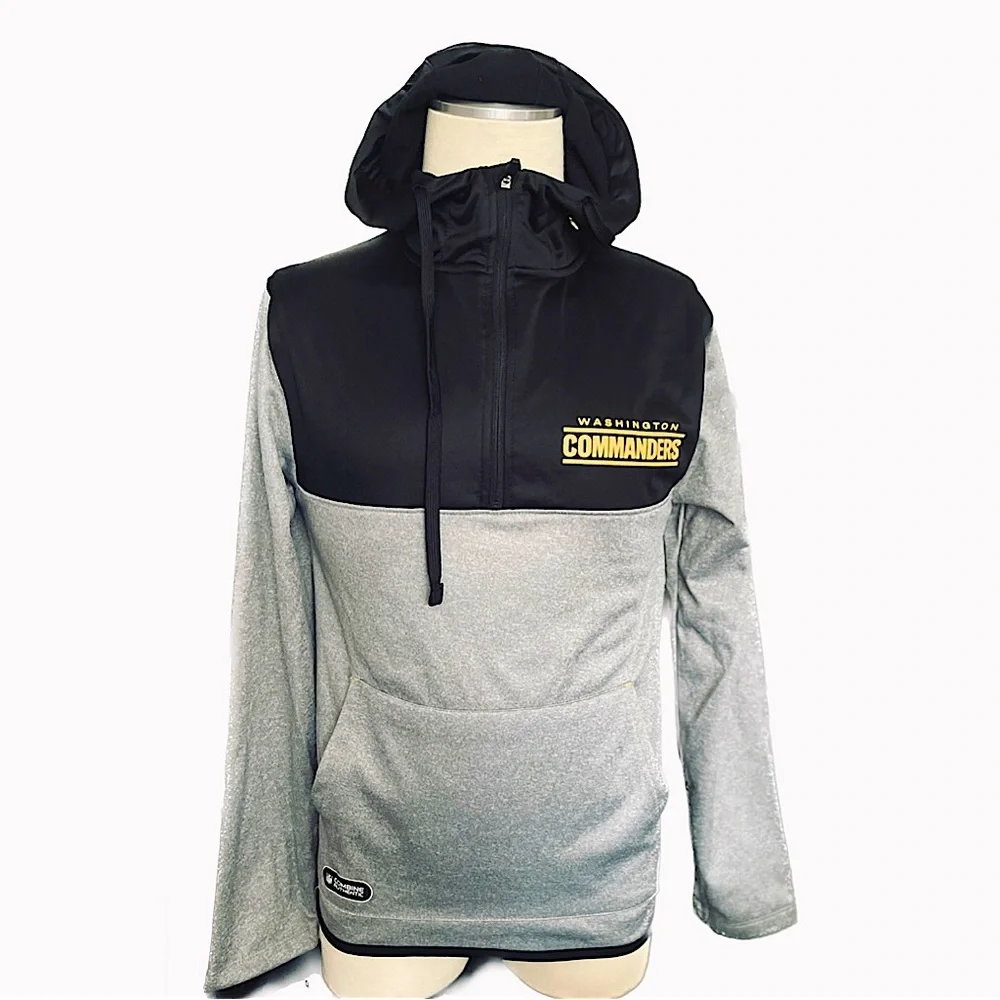 NFL Washington Commanders Combine Authentic Hooded Sweatshirt, Men’s Size Small. - Picture 4 of 10